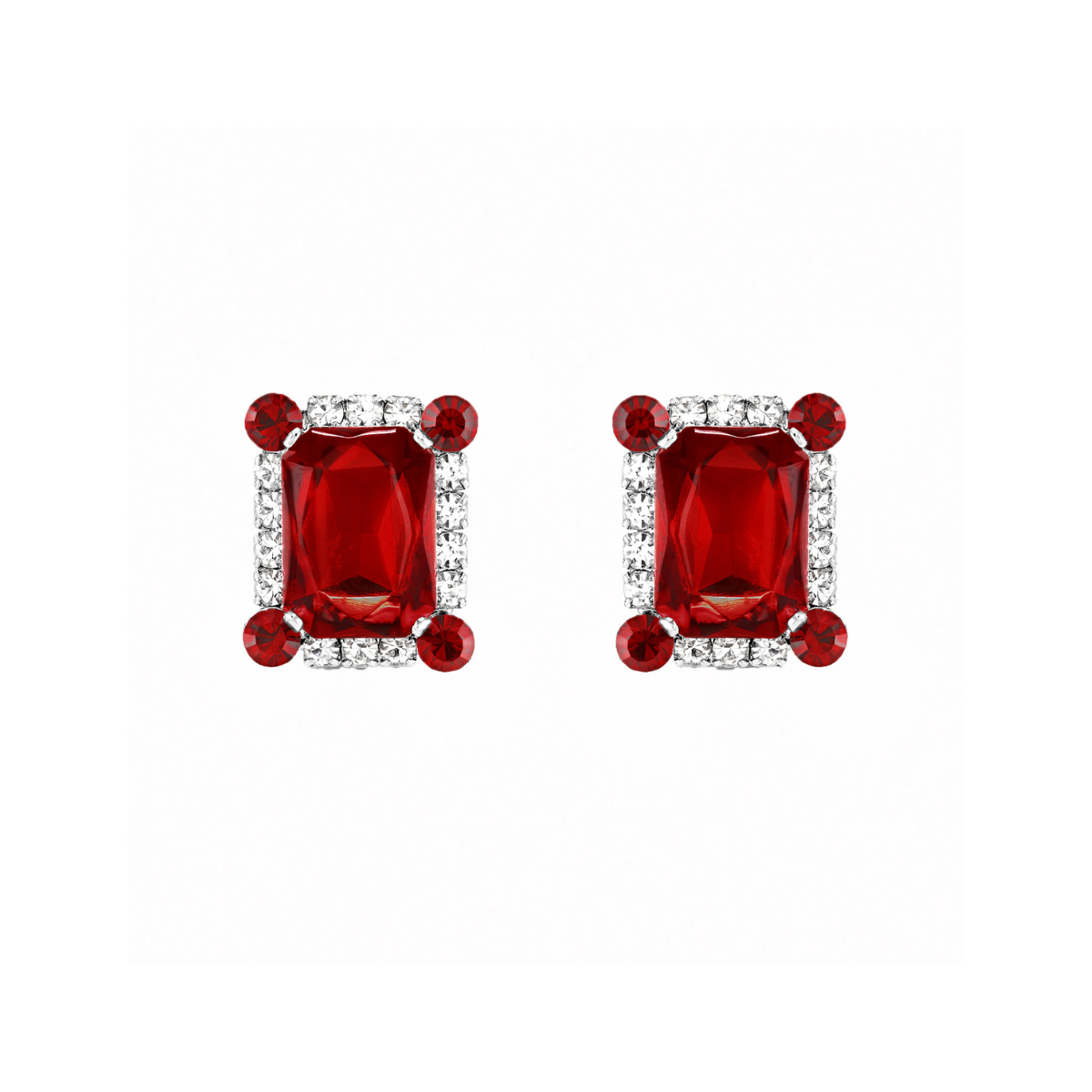 Alda Crystal Stud Earrings