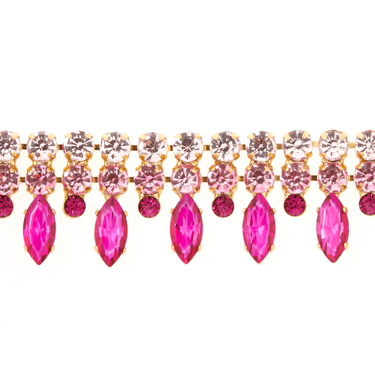 Carla Crystal & Velvet Bracelet