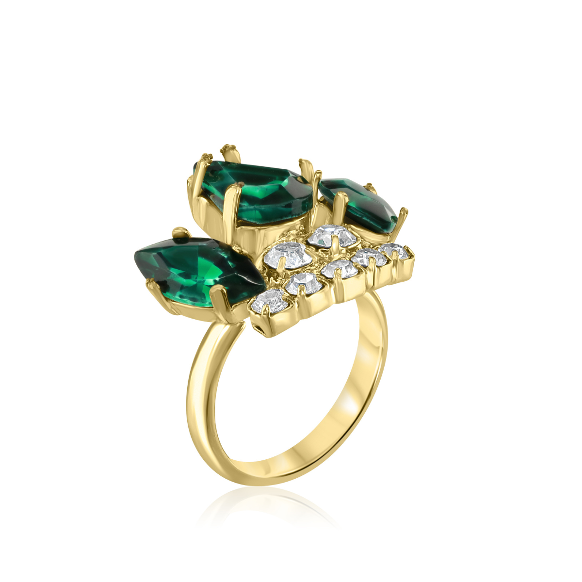 Iris Crystal Ring