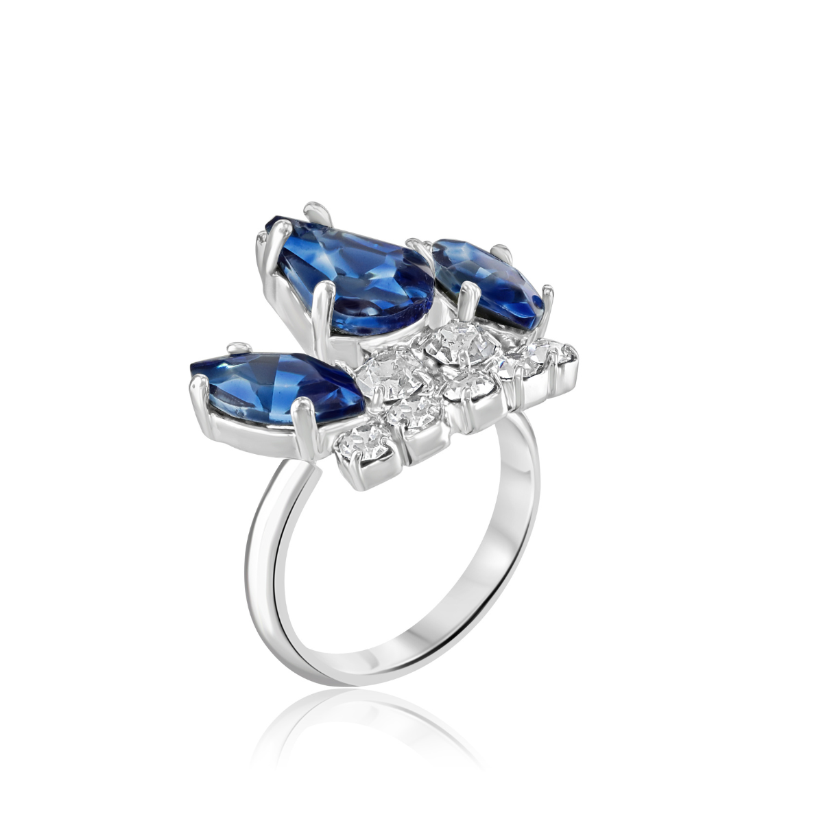 Iris Crystal Ring
