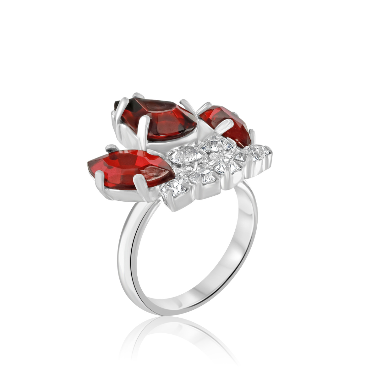 Iris Crystal Ring