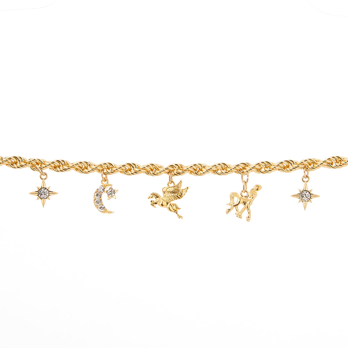 JUNO Gold Chain with Charms