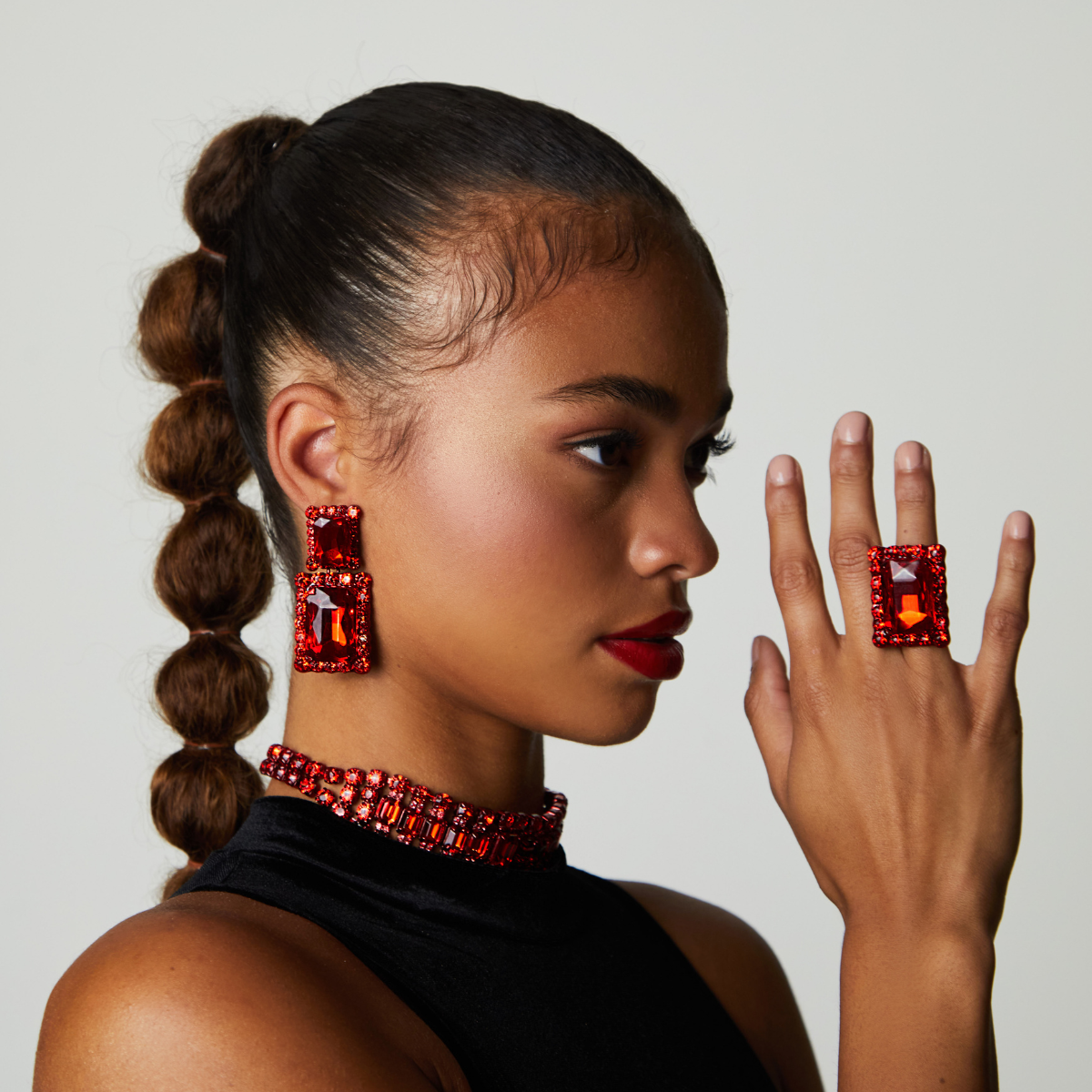 Mina Crystal Earrings