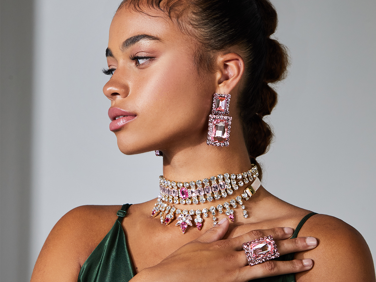 Mina Crystal Earrings