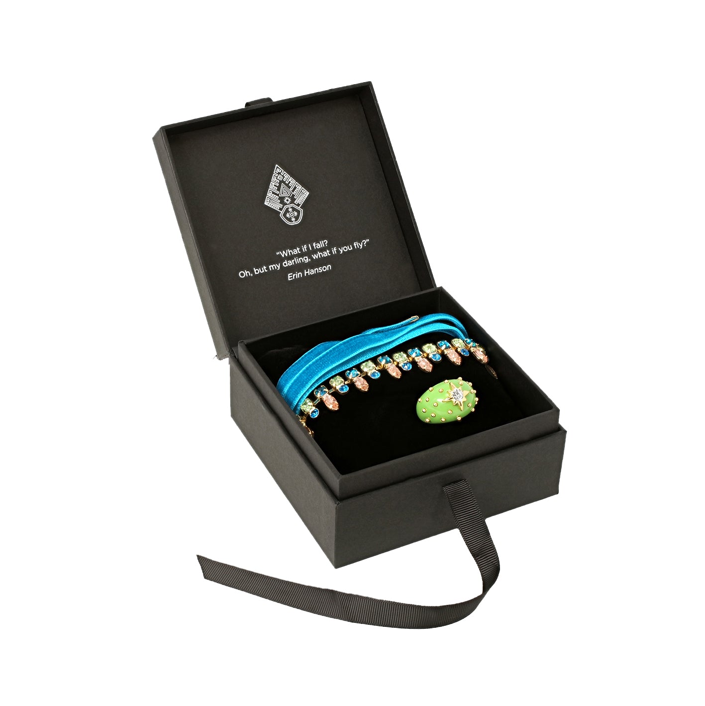 POSITANO Crystal Jewelry Set