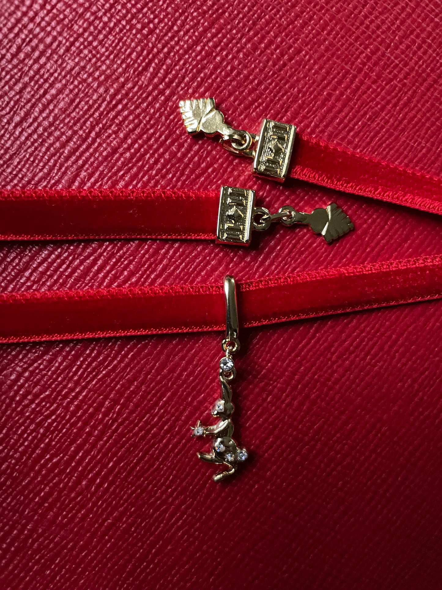 Lunar Year of the Rabbit 18k gold Charm Necklace