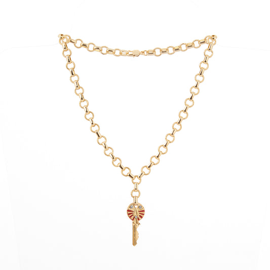 Amelia Key Charm Necklace