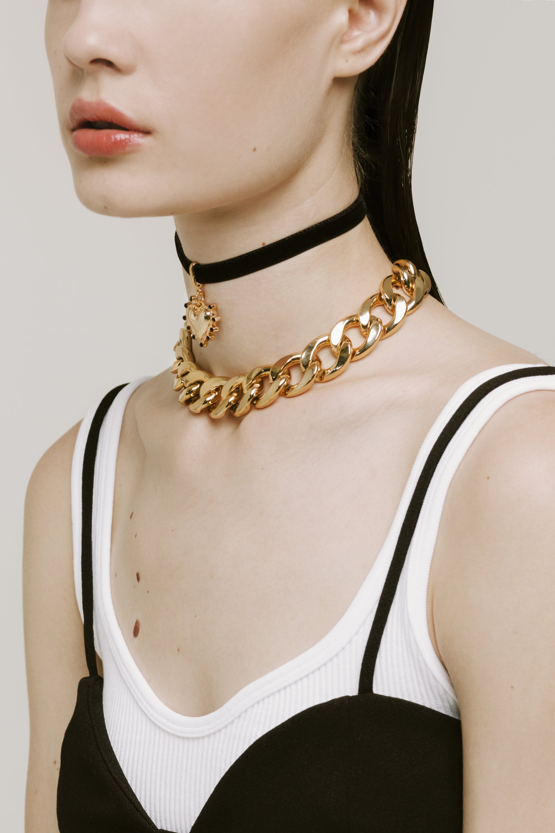 Linda Gold Chain Necklace | Handmade in Italy – ALMAROW Milano